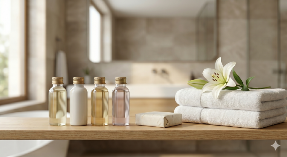 Amenities para hotel: como escolher o formato certo