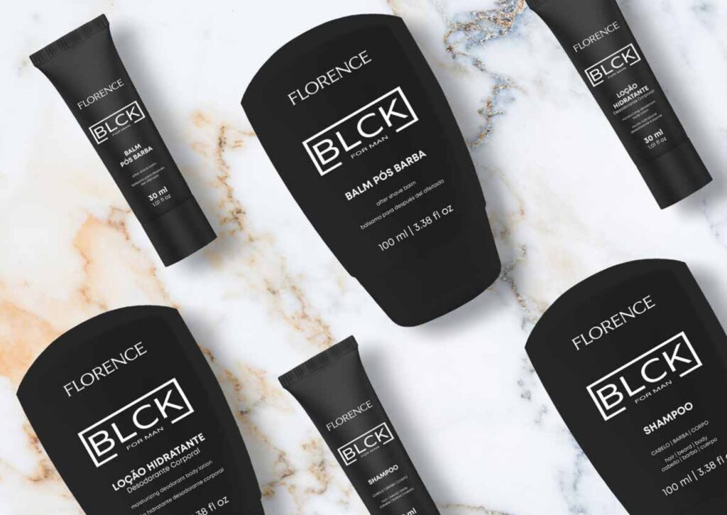 Produtos linhas FLORENCE BLCK For Man da Realgems