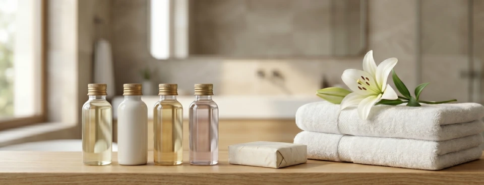 Amenities para hotel: como escolher o formato certo
